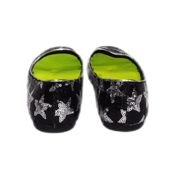 Princess Vera Wang Dara Women's Size: 7  Sequin Metallic Star Loafer Flats NEW - Picture 5 of 6